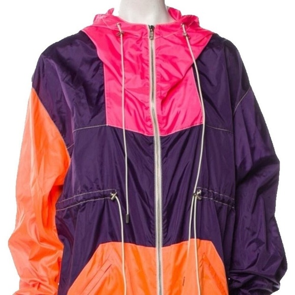 Prabal Gurung Luxury Colorblock windbreaker- S - Picture 10 of 16